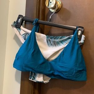 Zaful medium palm tree bikini set